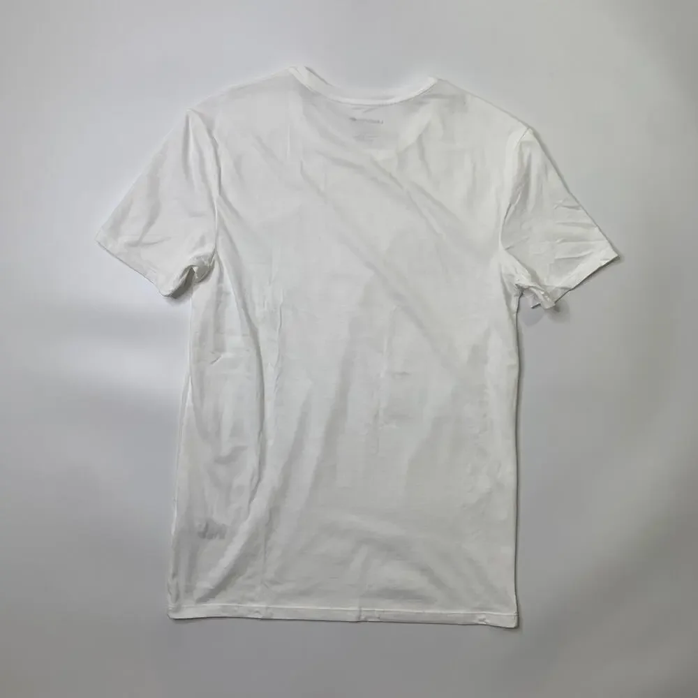 Lacoste T Shirt Men M Medium Cotton Underwear Undershirt Sleepwear Baselayer Tee